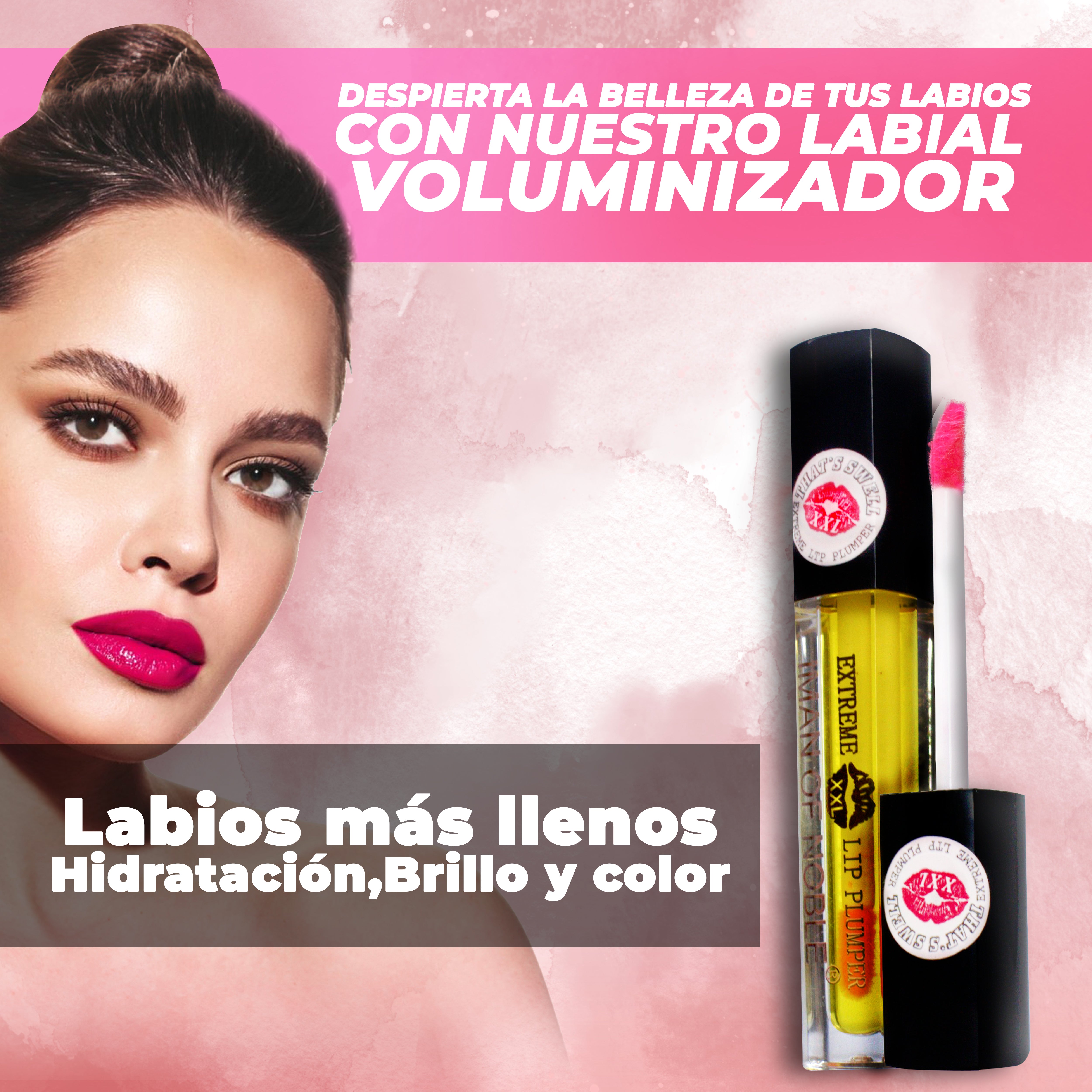 Súper combinación : 2 VOLUMINIZADORES+ 3 COLAGENOS DE LABIOS